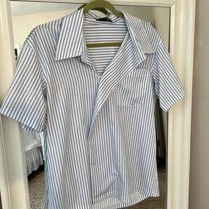 Button down beach coverup